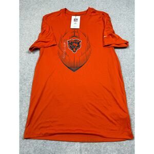 Nike Mens Size M Orange Chicago Bears Primetime Legend Icon Performance T-Shirt